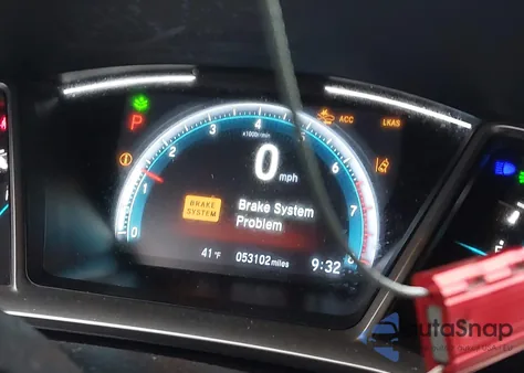 2020 Honda Civic Ex-L из США, поврежденный, VIN 19XFC1F73LE220448